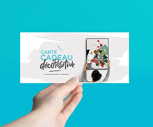 Carte cadeau Décopositive : créations positives et inspirantes