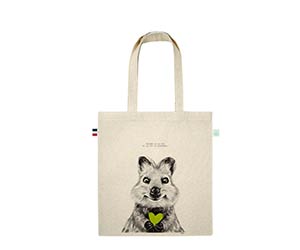 Tote bag quokka décoPositive