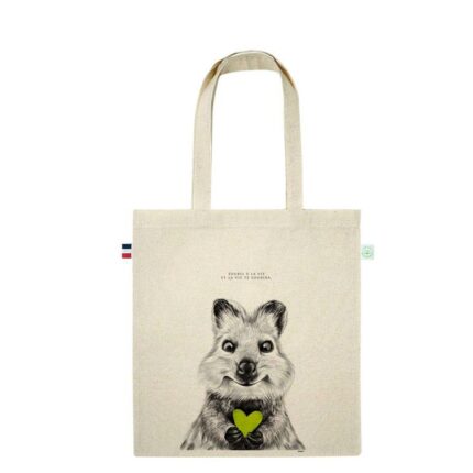 Tote Bag Quokka - Coton Bio