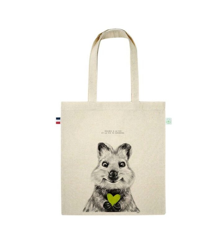 Tote Bag Quokka - Coton Bio