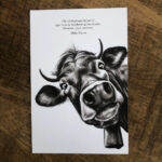Carte La vache "la générosité"