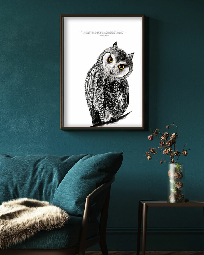 Le Hibou "l'intuition"