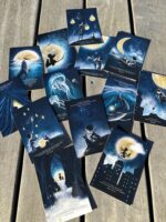Lot de 13 cartes postales Décopositive - Collection l'enfant des étoiles - 13 modèles