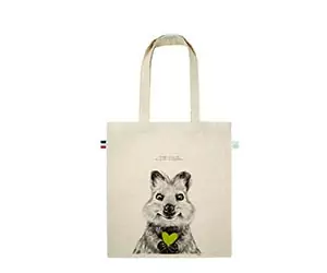 Tote bag quokka décoPositive