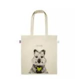 Tote Bag Quokka - Coton Bio