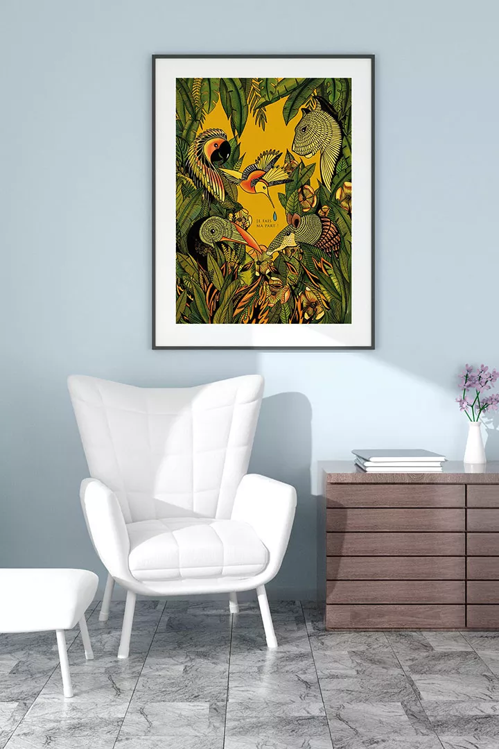 Le Colibri "je fais ma part" Le Colibri "je fais ma part"