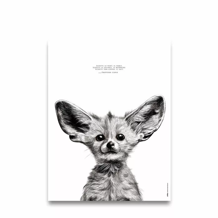Le Fennec "écoute ton coeur" – Image 2
