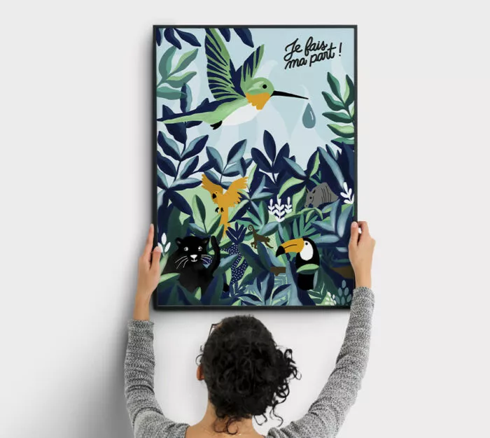 Affiche La légende du Colibri