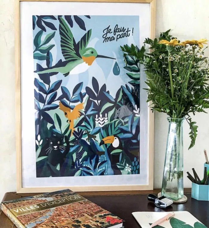 Affiche La légende du Colibri