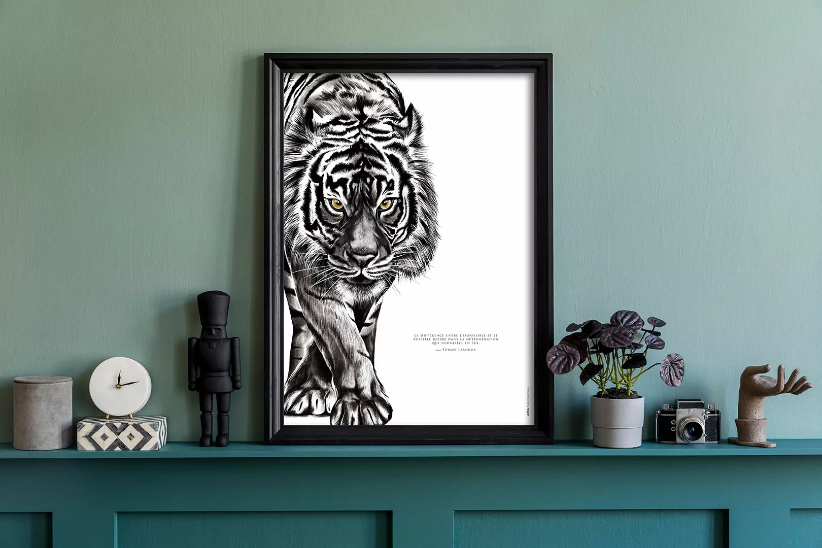 Le Tigre "la détermination" Le Tigre "la détermination"