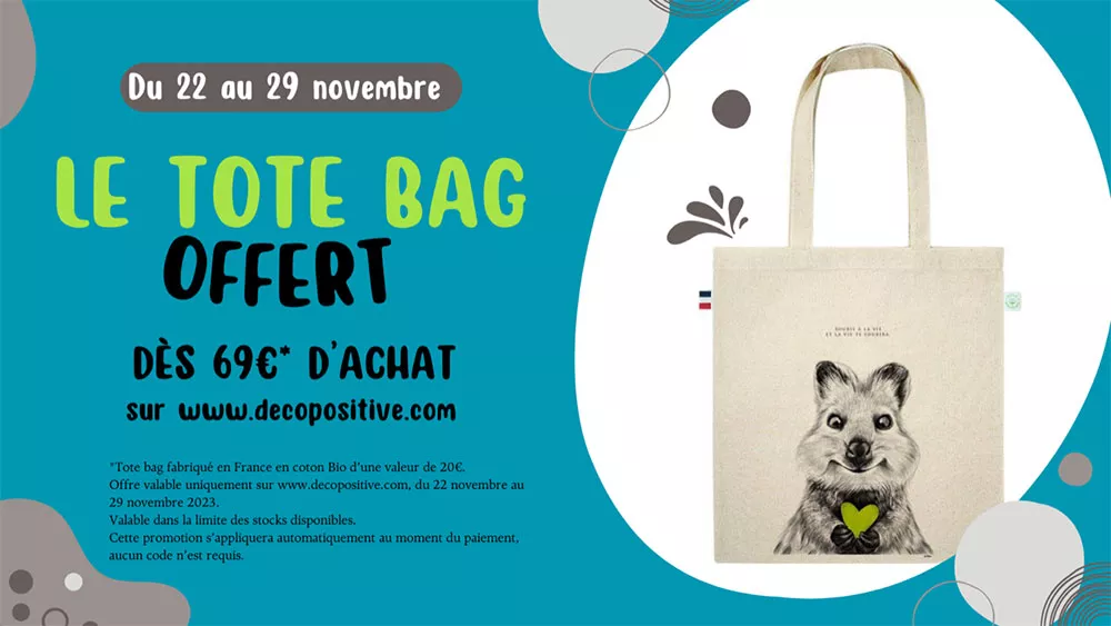 Tote Bag offert